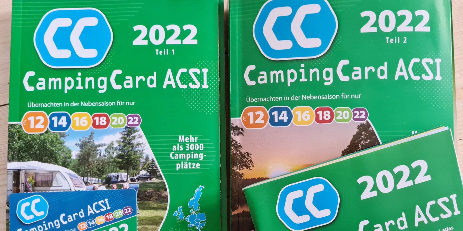 <span>ACSI Campingführer und CampingCard im Check</span>