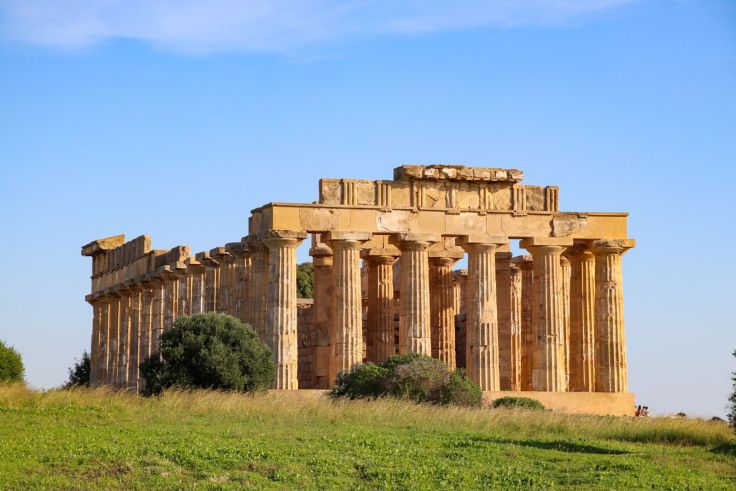 Auch die Griechen besiedelten Sizilien für einige Zeit, Überreste davon findet man in Selinunte.