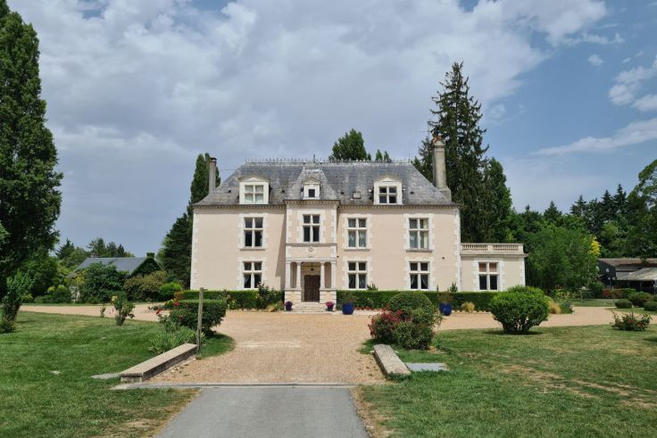 Das Château des Marais liegt direkt auf dem Campingplatz.