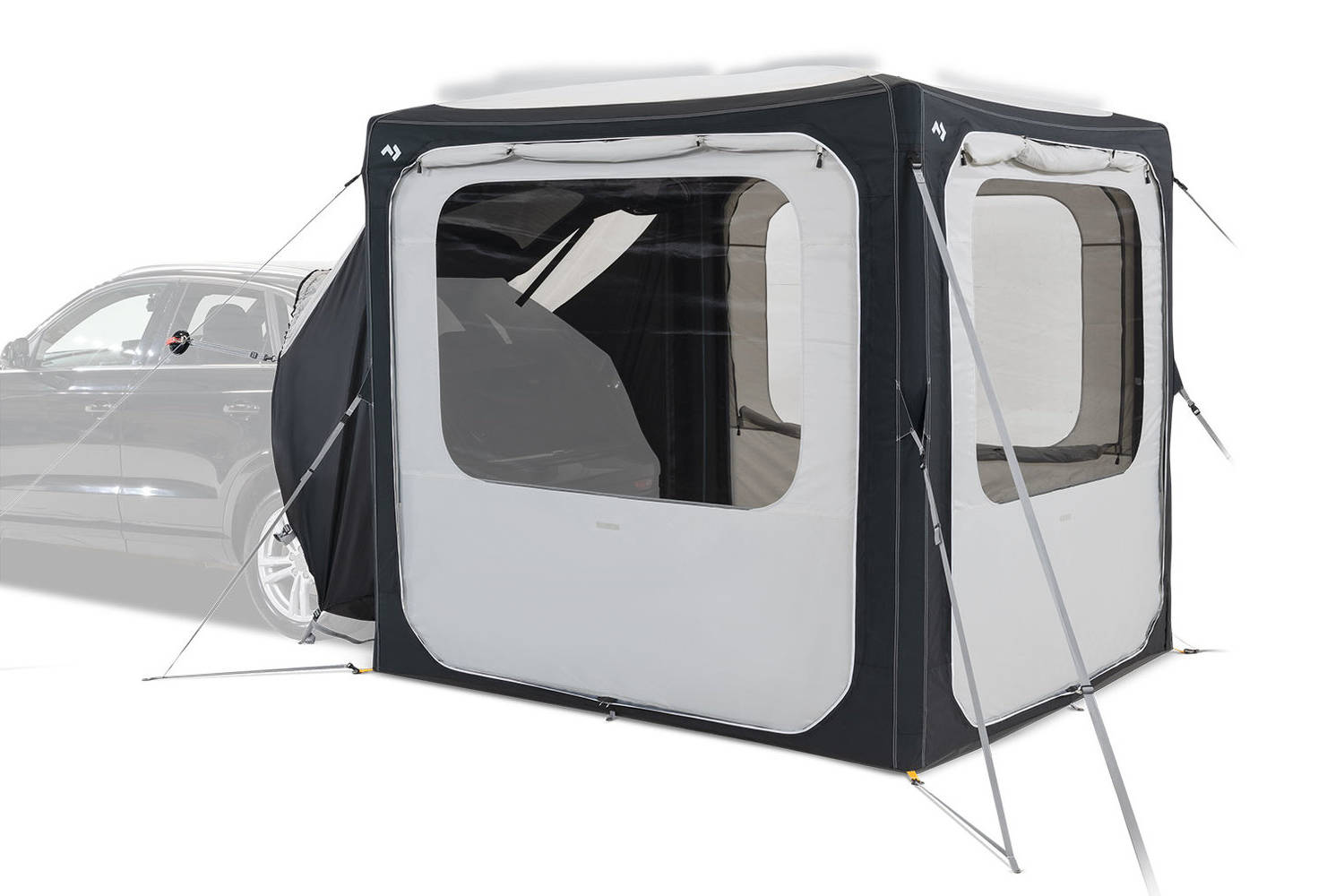 Tragbares Auto Heckzelt Erweiterung Wasserdichte Auto Kofferraum Zelt  Fahrzeug Hinteres Vordach Strand für Outdoor Camping Selbstfahrende Tour  BBQ (,)