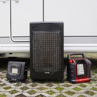 Mobile Gasheizer für Vorzelt und Außenbereich
