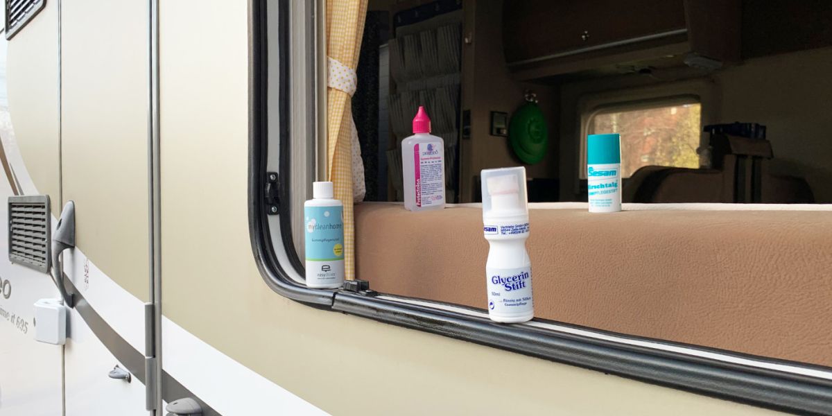 Pflege der Caravan-Dichtungen: Produkte zur Gummiprofil-Reinigung
