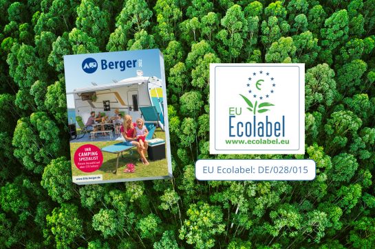 Berger Hauptkatalog 2022 erhält EU Ecolabel