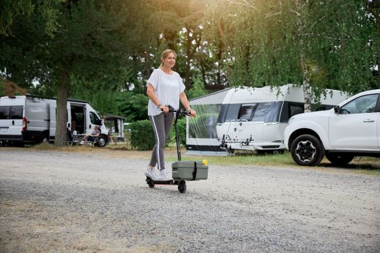 E-Scooter für den Campingurlaub