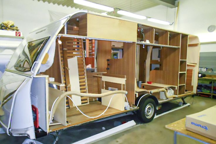 Bei der Herstellung und Entsorgung eines Wohnwagens werden rund 5,6 Tonnen CO2 ausgestoßen.