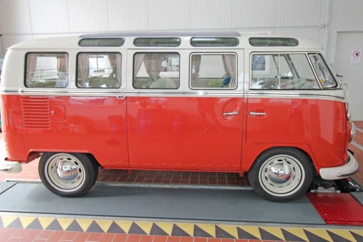 VW T1 Samba, Erstzulassung 1962