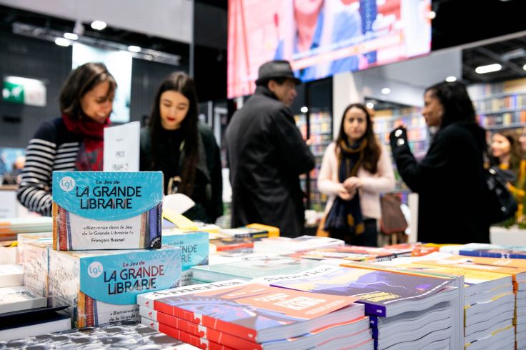Die französische Buchmesse ist eine der größten in Europa.