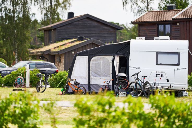 Familiencampingplatz an Schwedens Westküste