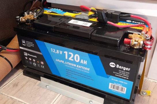Produkttest – Berger LiFePO4 Lithium Batterie 120 Ah