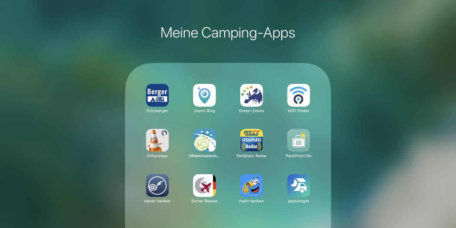 <span>Die besten Apps für Camper</span>