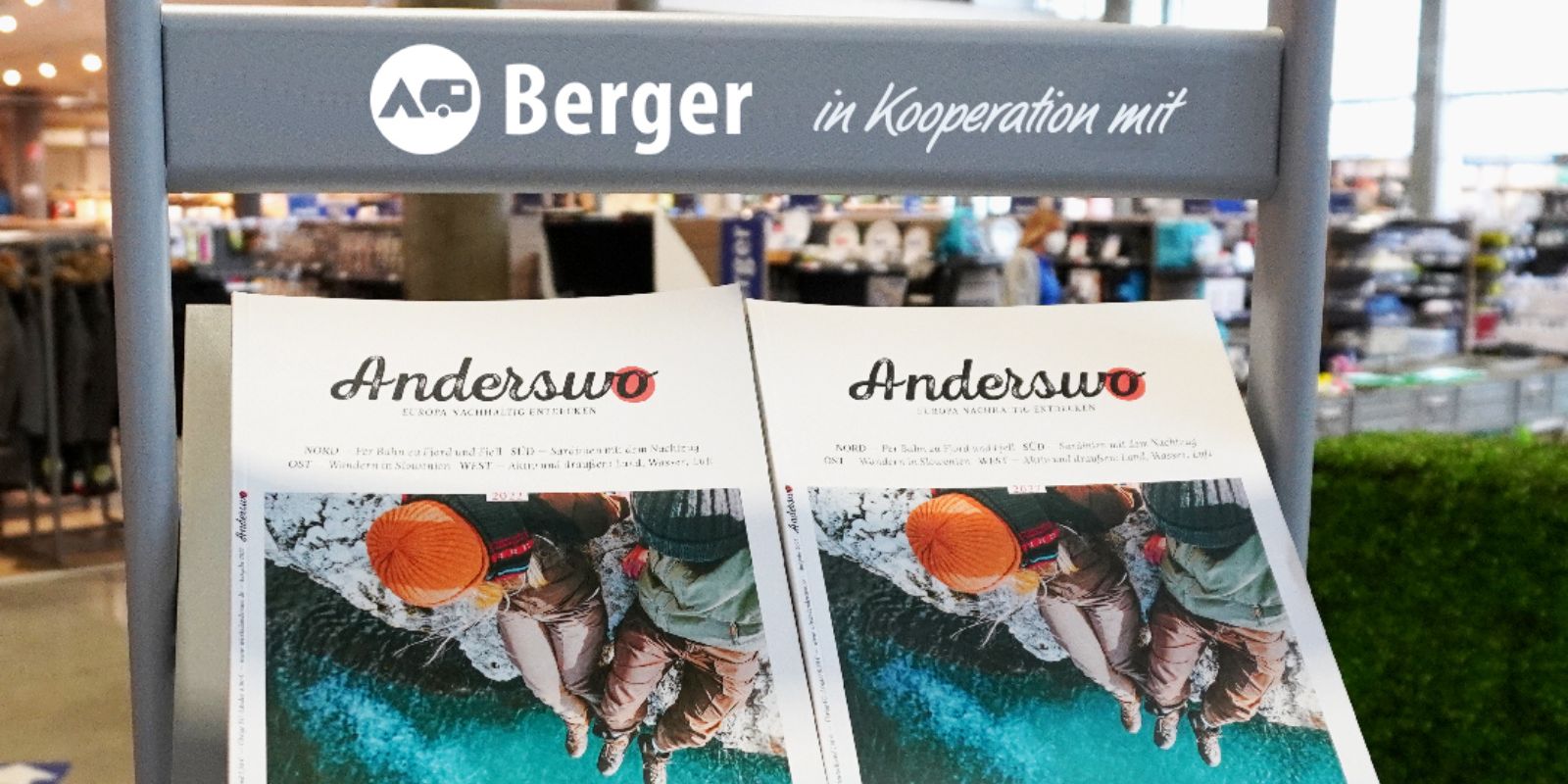 <span>Europa nachhaltig entdecken mit der Zeitschrift Anderswo</span>