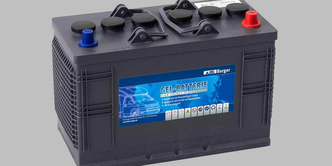 <span>Blei-Gel-Batterien - wartungsarme Akkus mit höherem Gewicht</span>