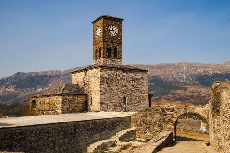 Gjirokastra befindet sich im Süden Albaniens.