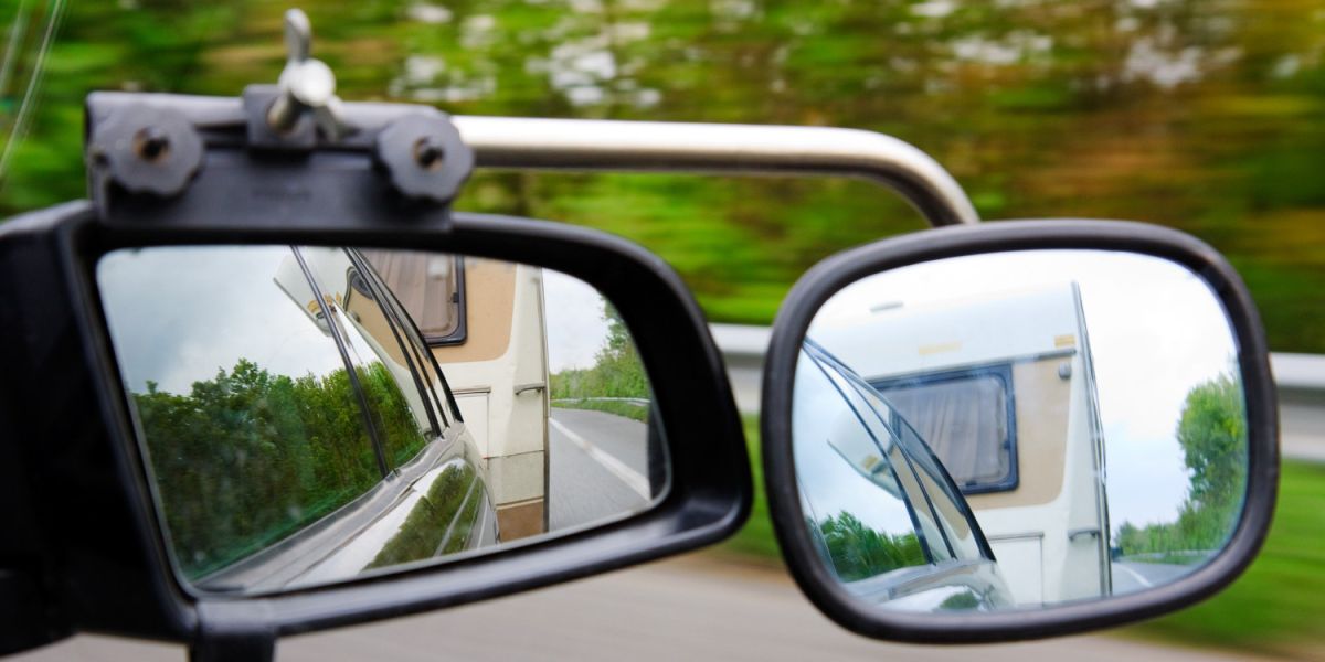 2x Spiegel Seitenspiegel Wohnwagenspiegel Anhängerspiegel