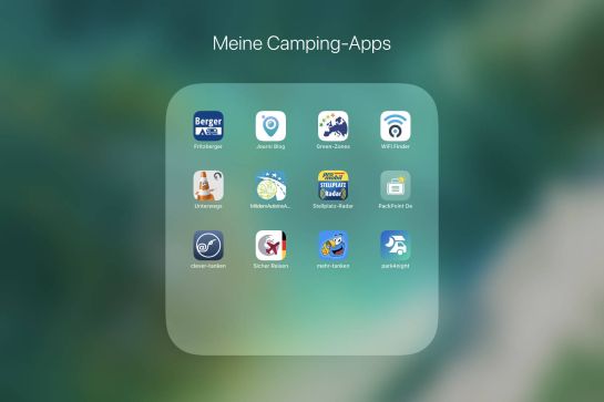 Die besten Apps für Camper