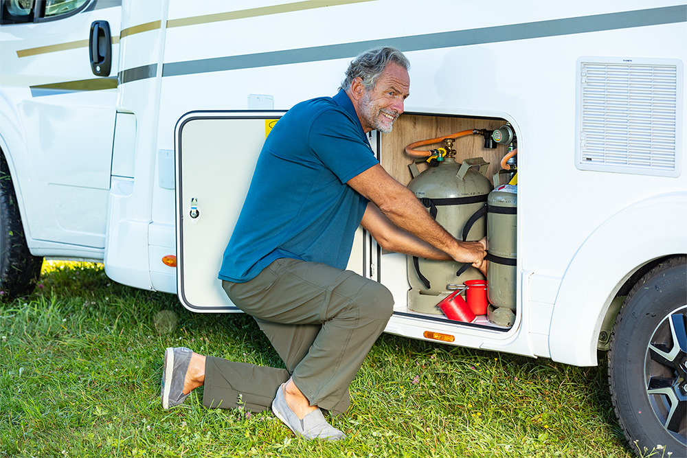 Gas mit einer Fußraumisolierung einsparen – Camping Family