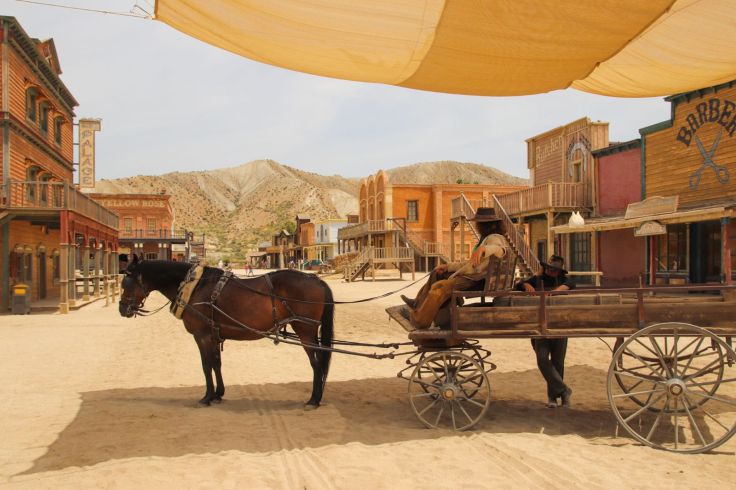 Von Spanien direkt in den wilden Westen: Sergio Leone entdeckte die Tabernaswüste als Drehort für viele Westernfilme.