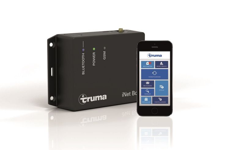 Die Truma-iNet-Box lässt das Smartphone mit der Heizungsanlage kommunizieren.