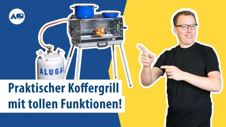 Berger Koffergrill - Dein ultimativer Gasgrill für Camping und Picknicks! 🏕️🔥