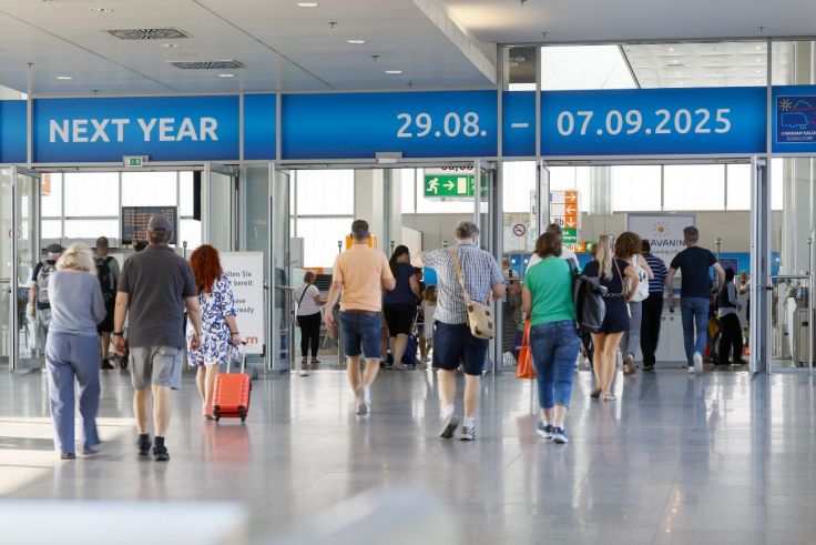 Der Caravan Salon Düsseldorf findet 2025 vom 29.08-07.09 statt.