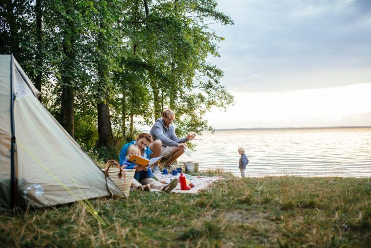 Camping in der Mecklenburgischen Seenplatte