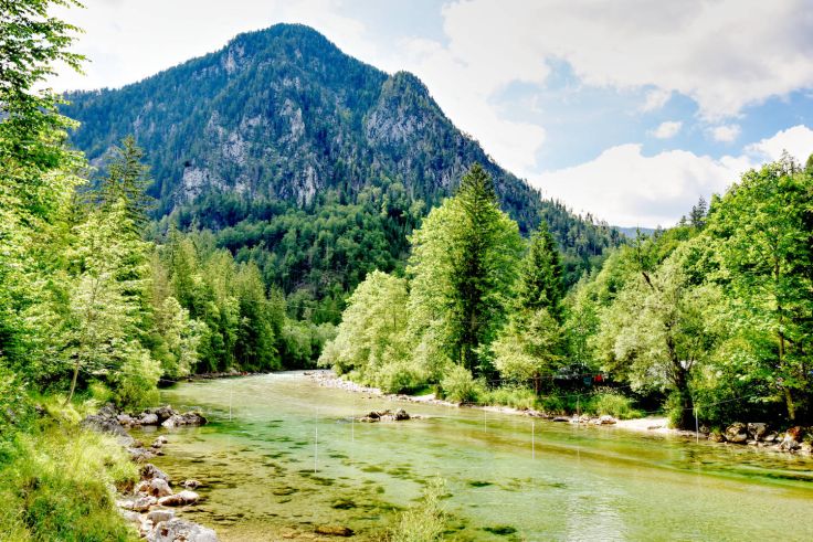 Berge, Fluss und mehr: in der Steiermark findet jeder Camper sein Glück.